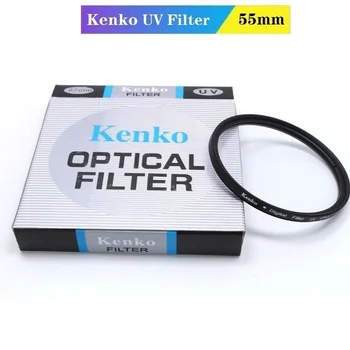 Kenko 55 mm UV цифров филтър Защита на обектива за Nikon, Canon, Sony Филтър на камерата