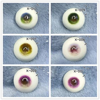 Очната ябълка кукли BJD е подходящ за очите 1/3 1/4 1/6 размер за играчки, сладък гипсовый триизмерен модел за очите, аксесоари за кукли