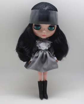 Кукла гол блайт tait (черни коси) HH36