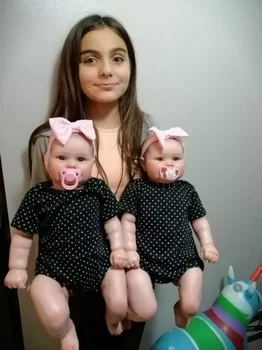 20-24-инчов 3D-кожа Мади, многопластова рисувани, ръчно рисувани, реалистична кукла за новородени, реалистична кукла-реборн