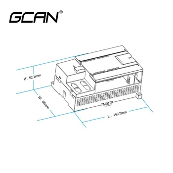 Вграден програмируем логически контролер GCAN-АД-324-E / R ви Позволява да свържете системата CAN-bus и Modbus