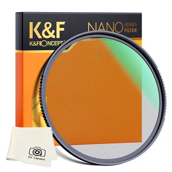 Диффузионный филтър на обектива K& F Concept 67 мм 1/4 Черно Професионален туманоуловитель Tamron 28-75 мм f/2.8
