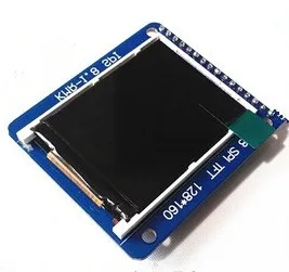 1,8-инчов TFT LCD дисплей Модул с печатна платка ST7735R автомобил с IC SPI сериен интерфейс 4 вход-изхода 128*160