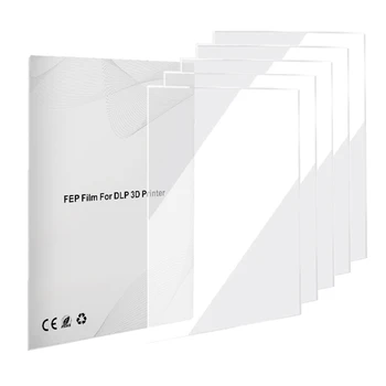 5 опаковки със защитно фолио FEP 200x280 мм SLA/LCD-филм FEP за 3D-принтер от смола, директна доставка